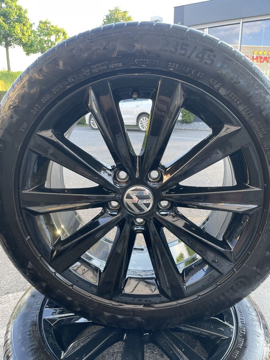 Volkswagen Pneus & Roues: 17 Zoll Sommerräder – D'occasion à Rothenburg par Pa-b80 1