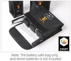 ✅ LipoBag für 3 DJI Mavic 3 Akkus