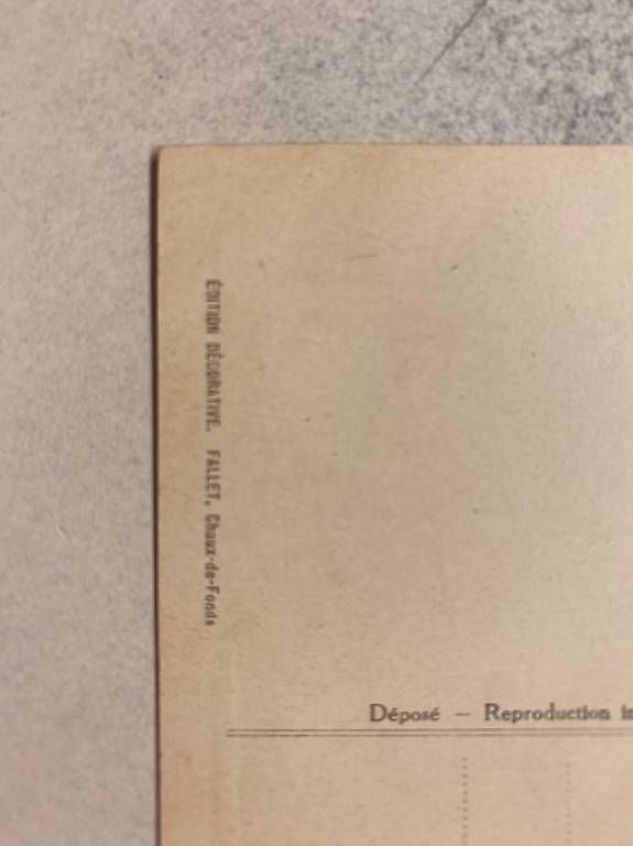 Ansichtskarten: Carte postale ancienne  – Gebraucht aus St-Blaise von NSUTT1953 1