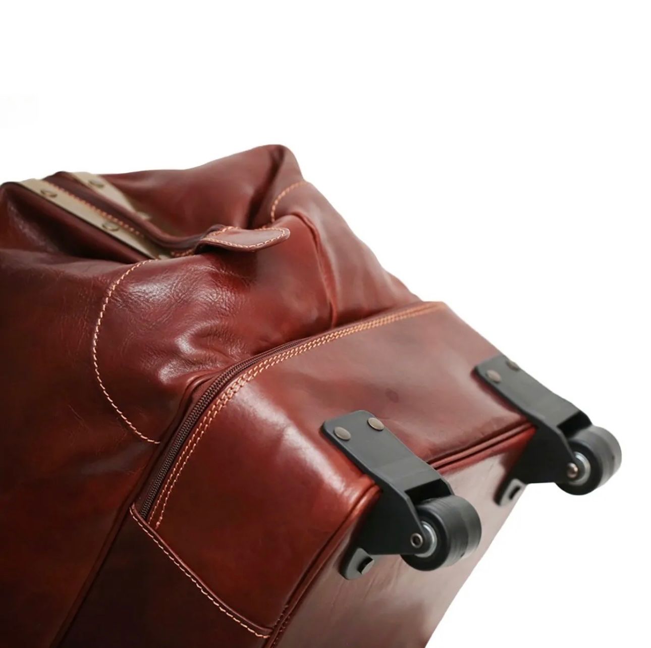Valigie & Borse: Leder Trolley Tasche Diligenza - Farbe: Braun – Nuovo e nell'imballaggio originale da Wittenbach venduto da WWW.DRILUBAGS.CH 4