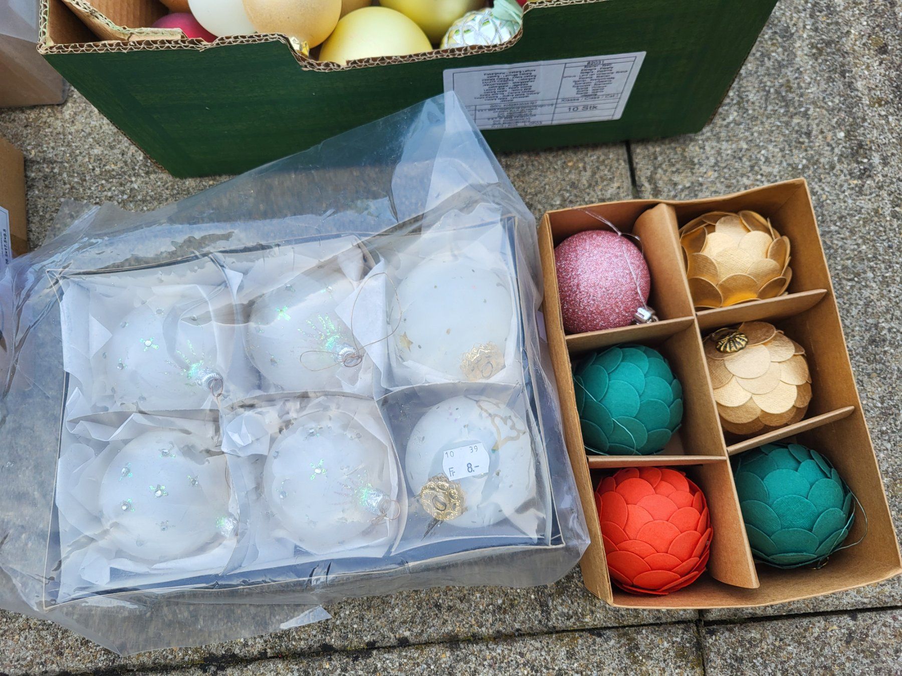 Tutte le decorazioni: Posten Weihnachtskugel siehe Fotos – Usato da Goldach venduto da Fuchour 2