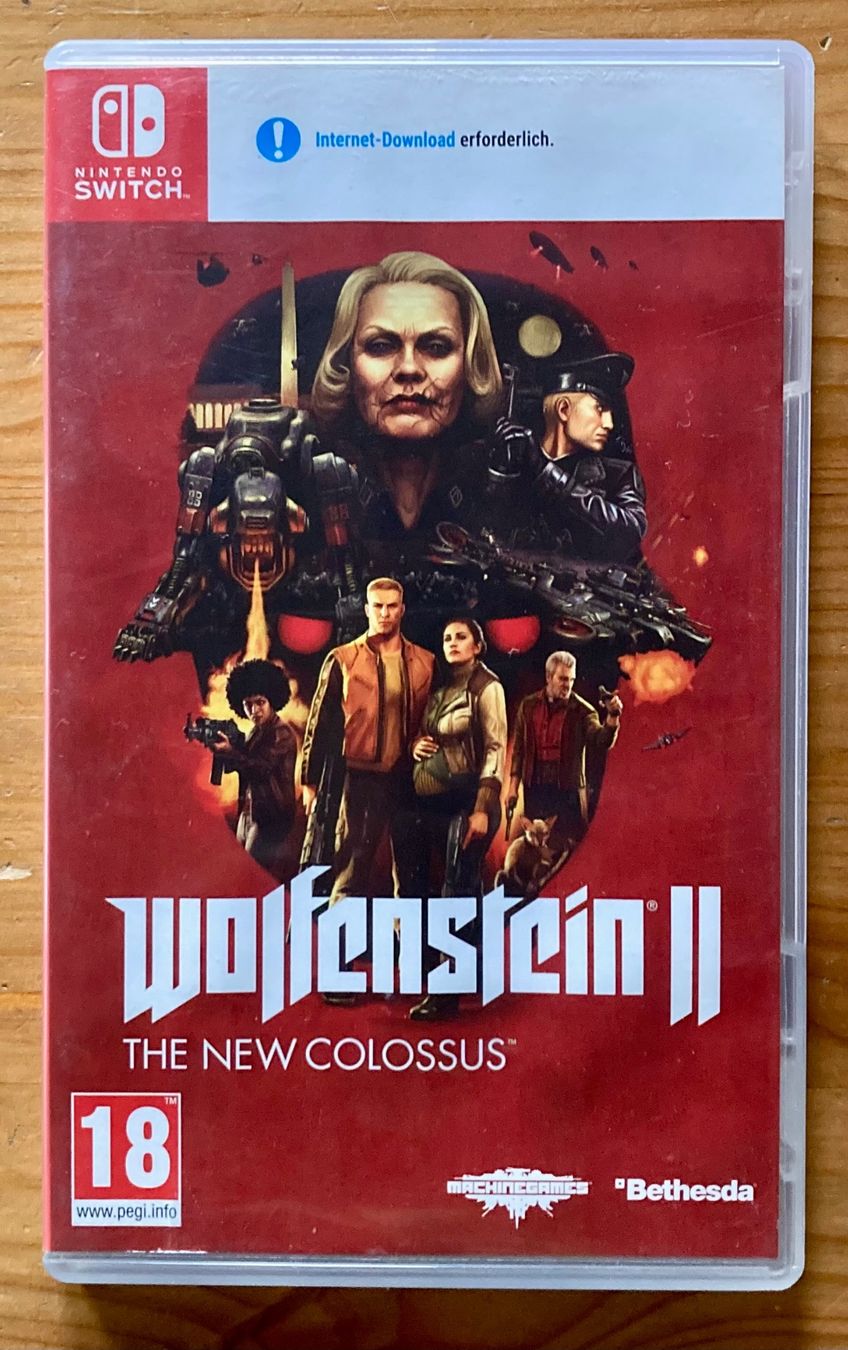 Nintendo Giochi: Wolfenstein 2: The New Colossus - Nintendo Switch – Usato da Zürich venduto da Djmotionch