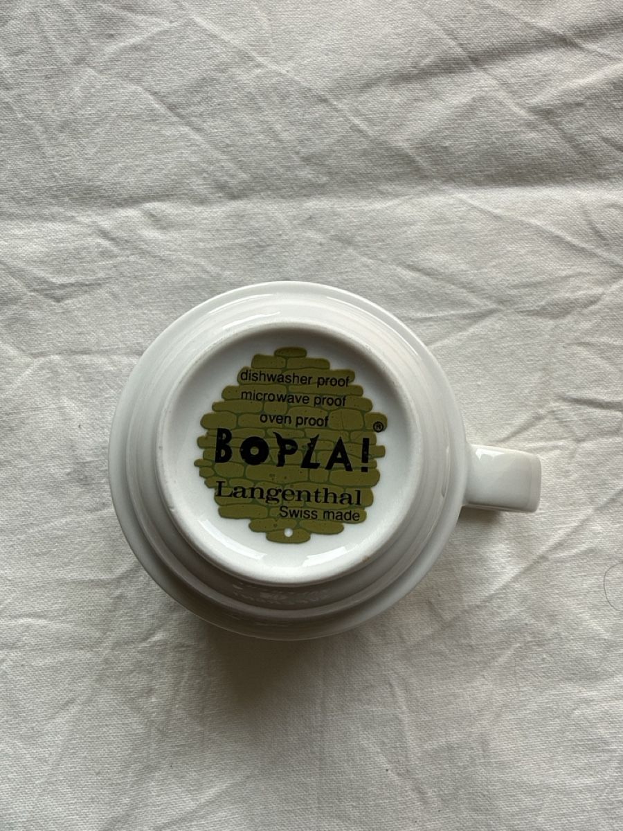 Bopla Tazze: Kaffeetasse Langenthal Bopla  – Usato da Basel venduto da balenadelfino 3