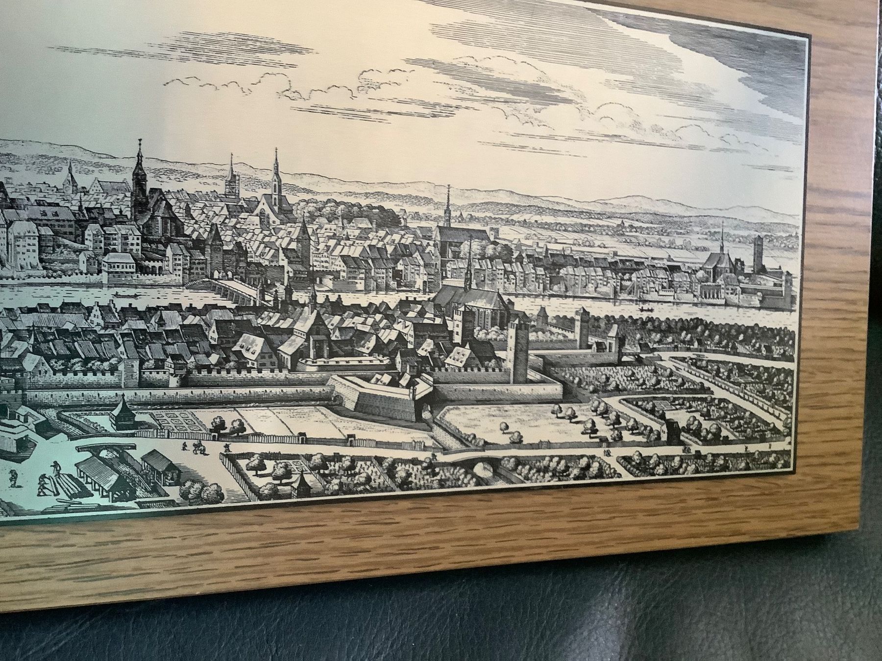 Dipinti: BASEL - Tableau de la ville de Bâle – Usato da Le Lignon venduto da Gwen77 1