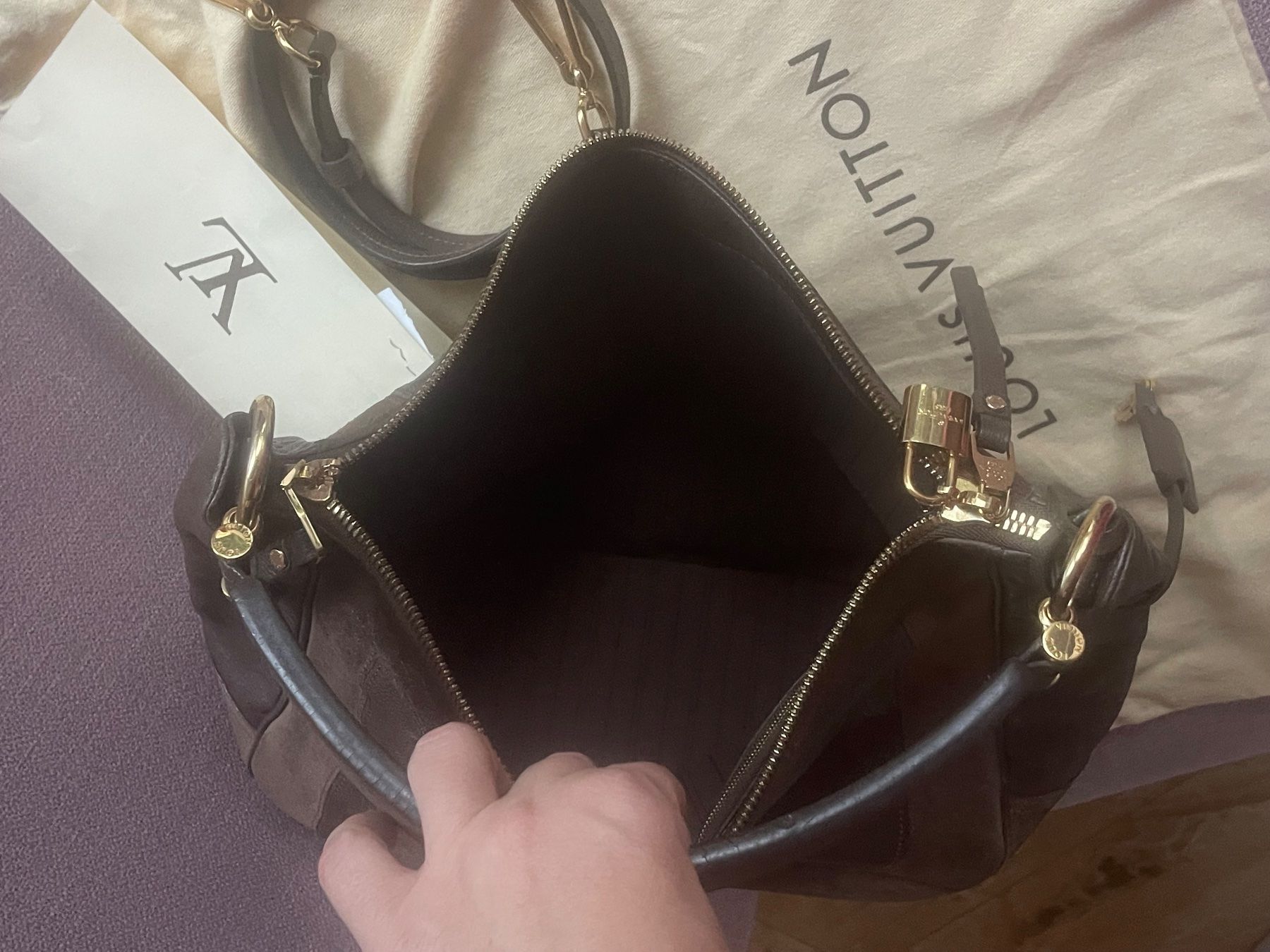 Louis Vuitton Borse da donna: Louis Vuitton Ledertasche Original!!! – Usato da Dietikon venduto da Nieselchen 6