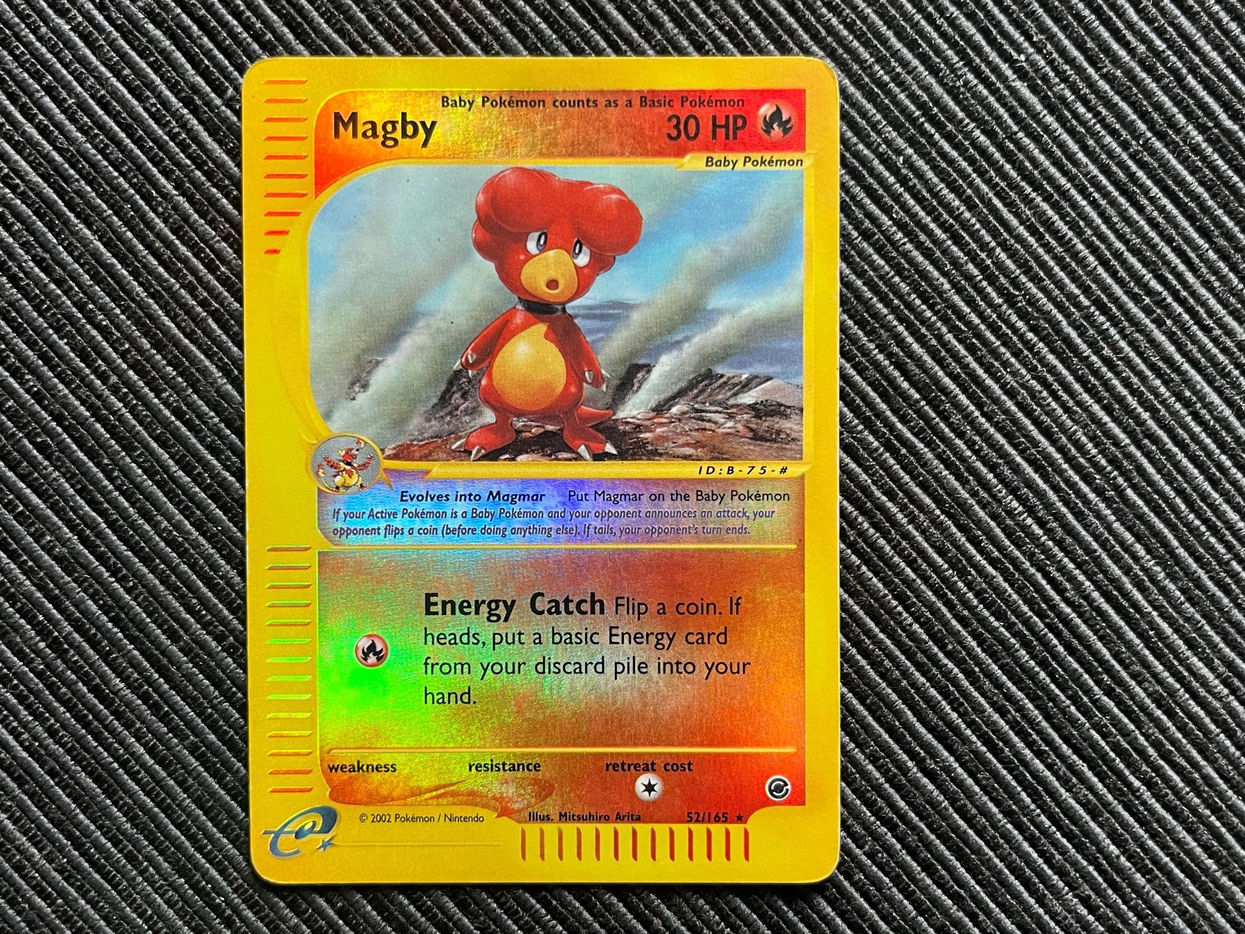 Pokémon Carte collezionabili: Pokemon Magby Reverse holo Expedition – Usato da Wabern venduto da Collectfun