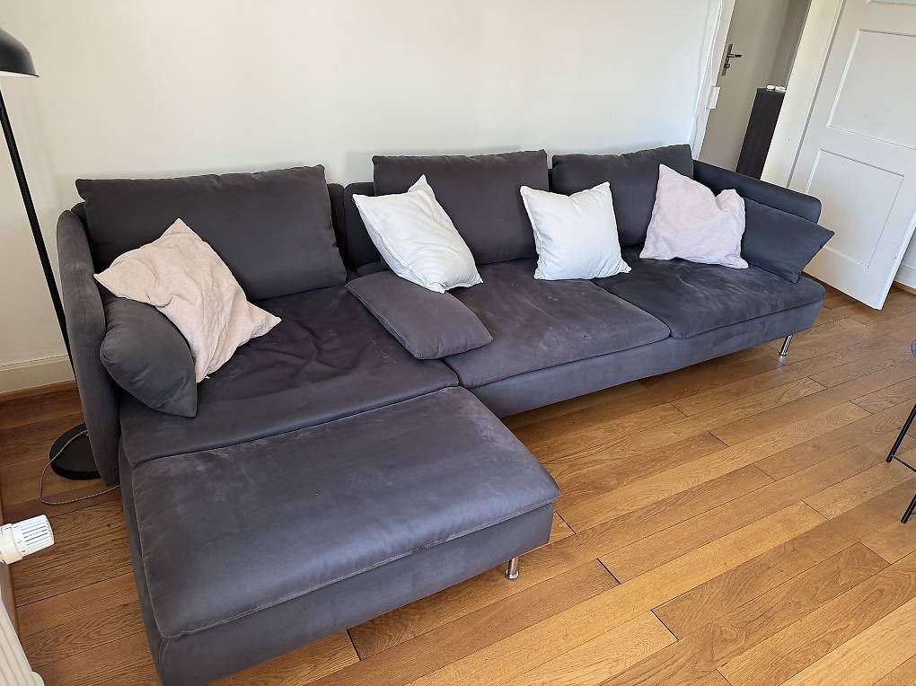 Ikea Sofas: Söderhamn 4er Sofa mit Recamiere – Gebraucht aus Basel von MichaelHeide 2