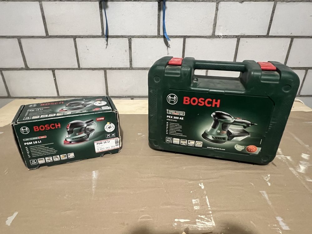 Bosch PEX 300 AE und PSM 18 LI | Kaufen auf Ricardo