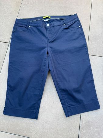 Damen Caprihosen dunkelblau Street One Grösse 46