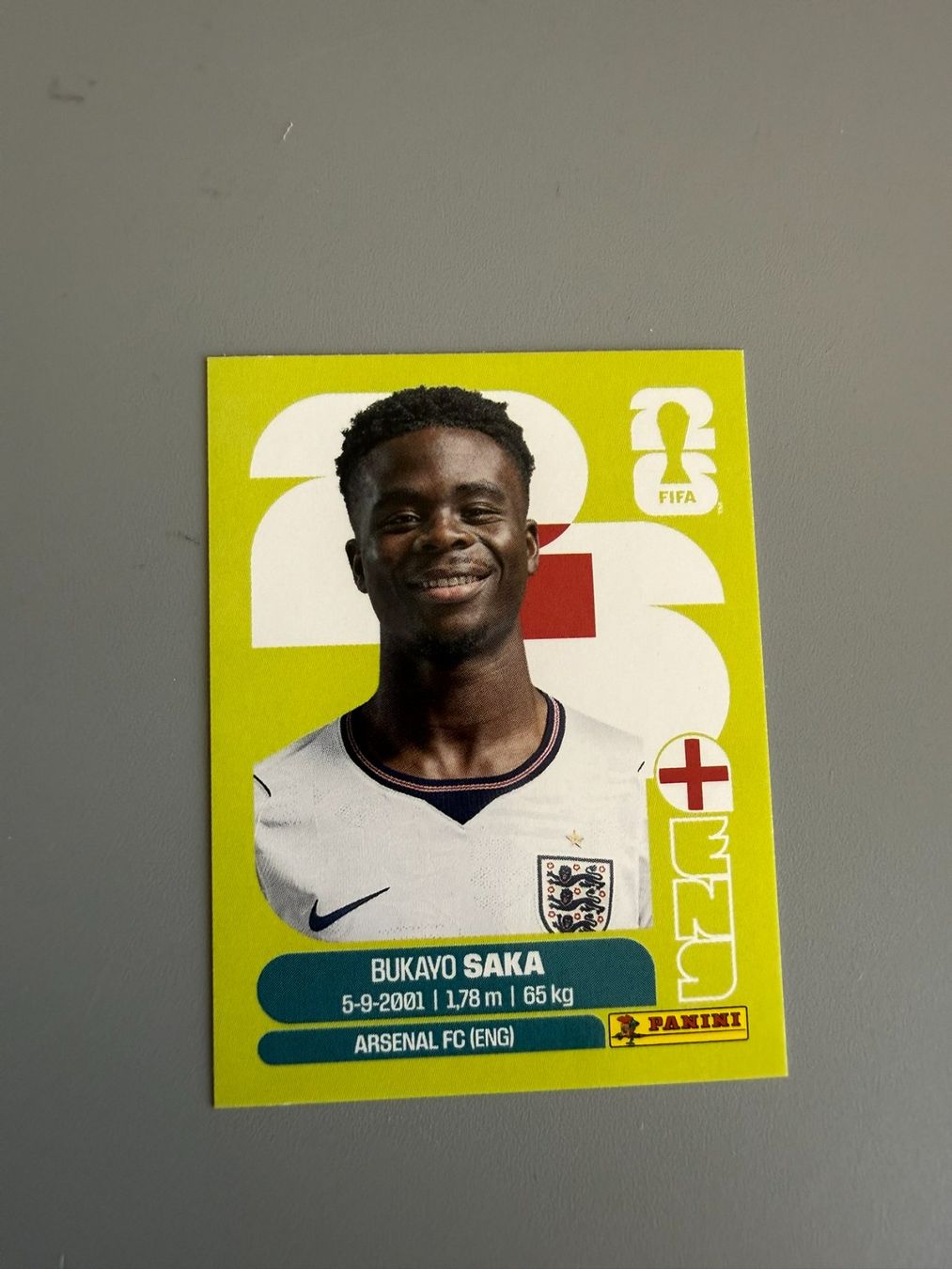 Panini Carte collezionabili: Panini Bukayo Saka ENG17 – Usato da Liebefeld venduto da Ronaldo-1996