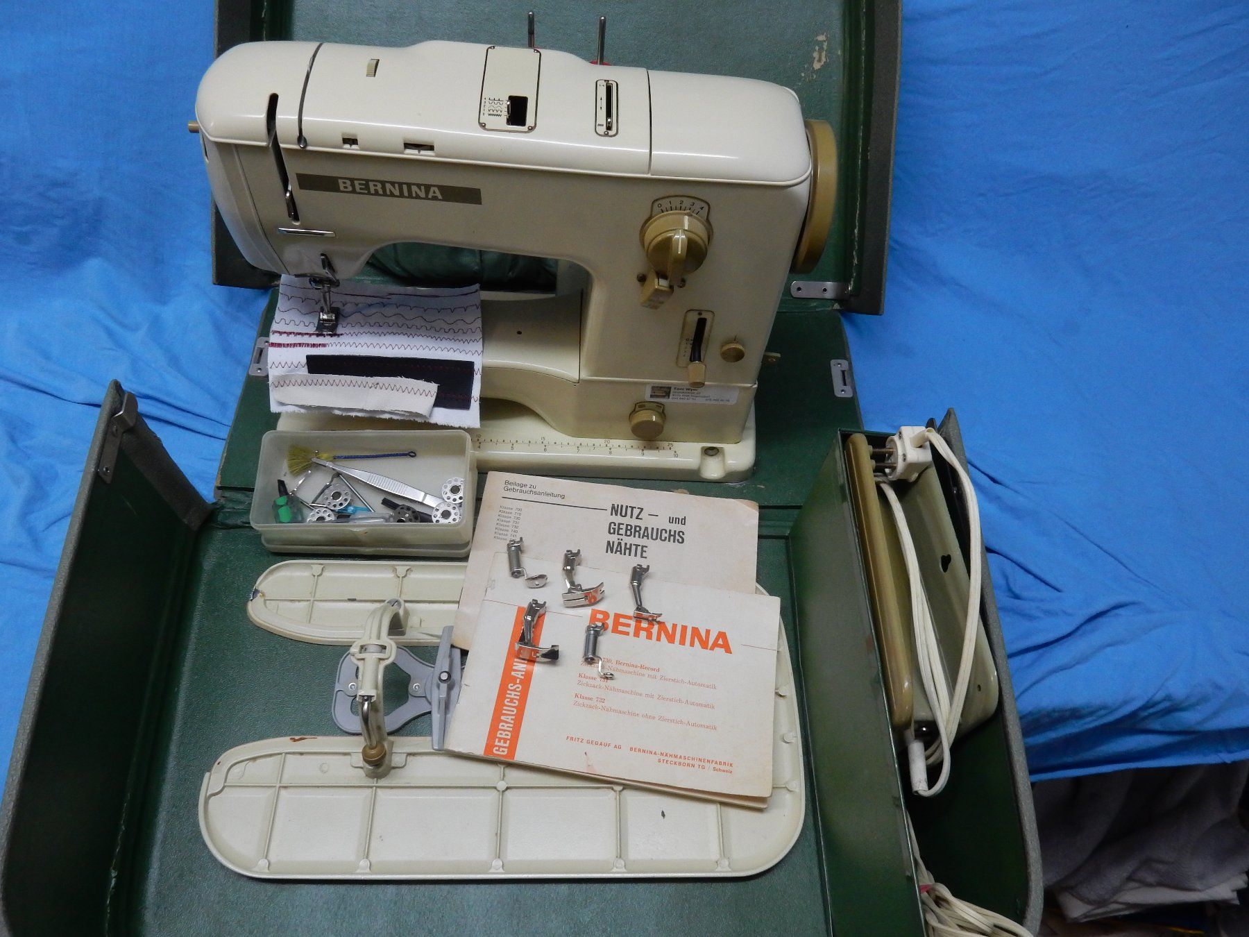 Bernina Machines à coudre: Bernina 731 Revidiert  26099 – D'occasion à Watt par Mariposa49 7