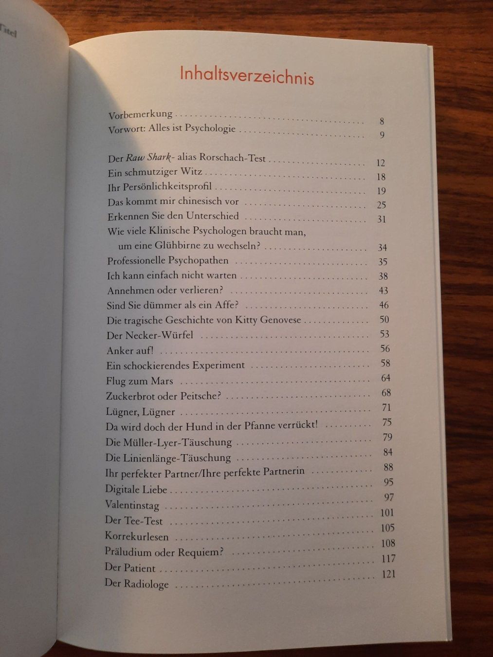 Bücher: Das Psycho Test Buch von Ben Ambridge – Gebraucht aus Wettingen von Beo 1