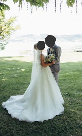 Traumhaftes Hochzeitskleid Gr.34