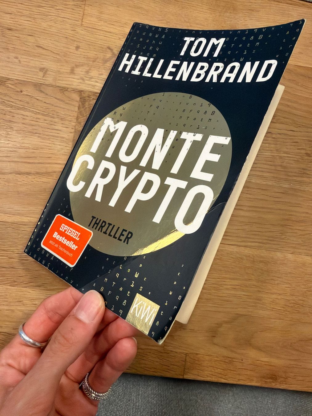Livres: Buch Montecrypto Tom Hillenbrand – D'occasion à Brunnen par Moona22 2