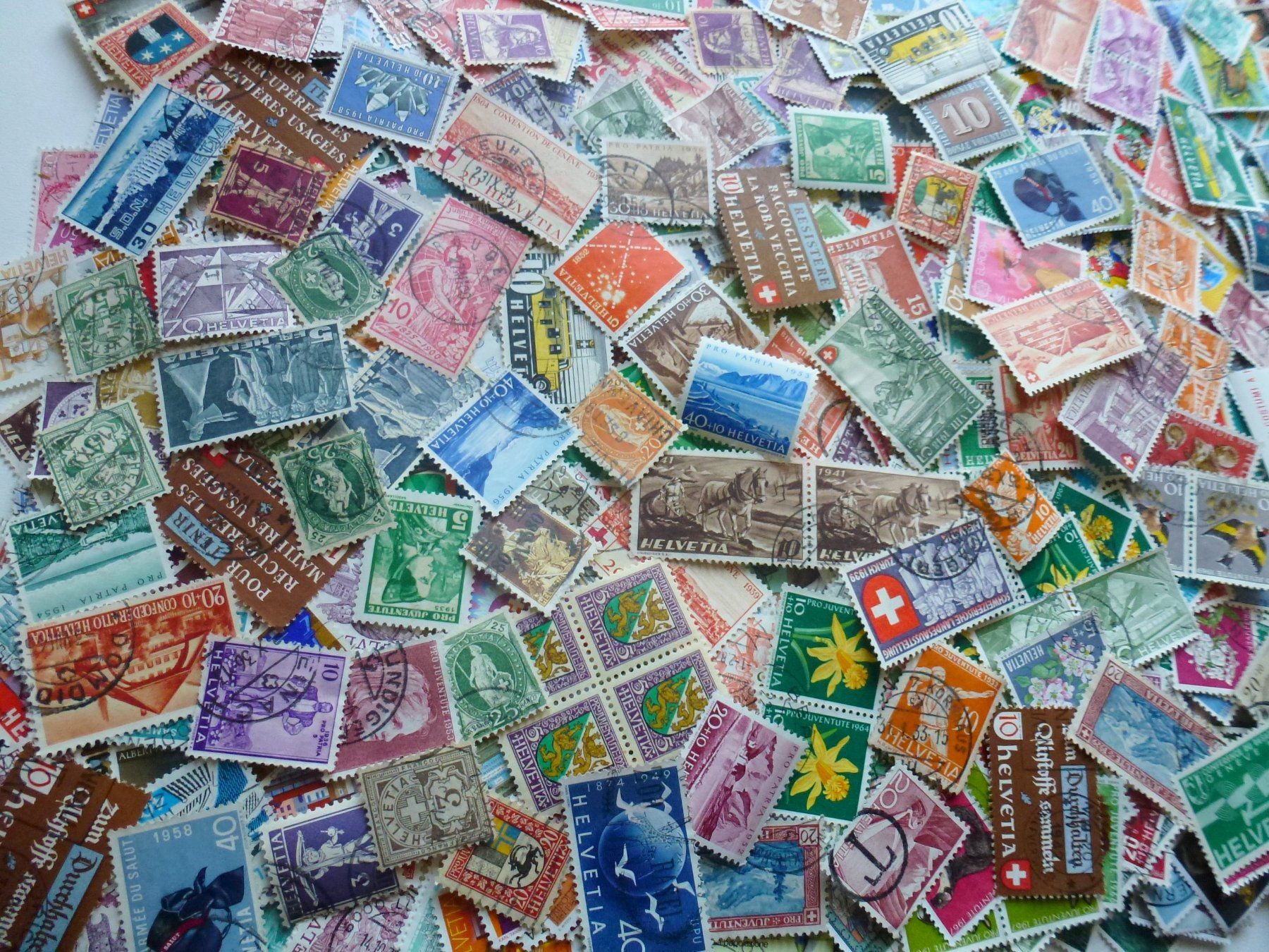 Alle Briefmarken: ++X-Tausend Briefmarken Schweiz ab Strubel – Gebraucht aus Walkringen von Casablanca777 3