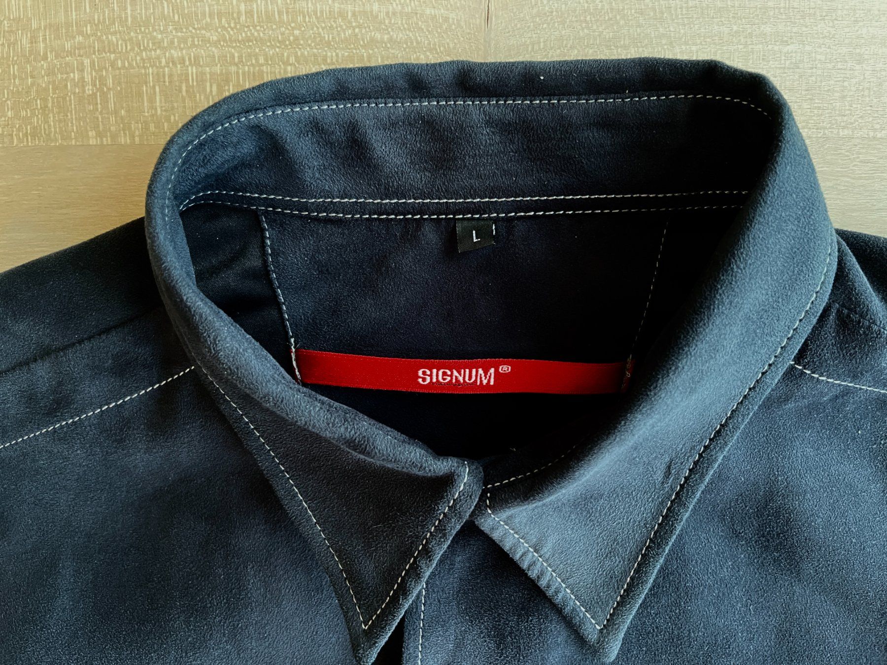 Camicie: Hemd Veloursoptik - Grösse XL – Usato da Uetendorf venduto da Florabella01 2
