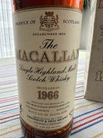 Macallan Single Malt Scotch Whisky, 1966, Rarität!
