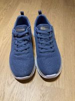 Skechers Lite-Weight Schuhe blau gold gebraucht