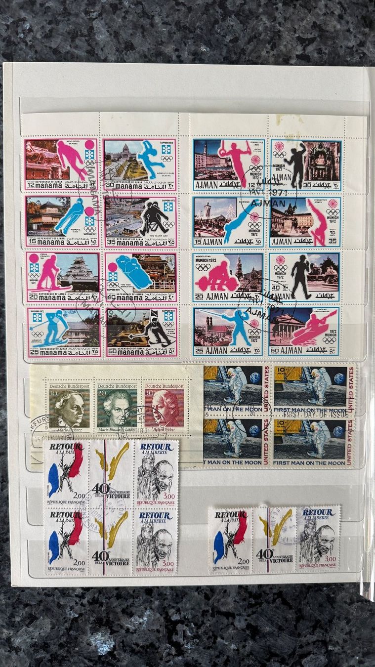 Tutti i francobolli: Briefmarken, Blöcke, ungestempelt, weltweit – Usato da Bellmund venduto da Kari58 4