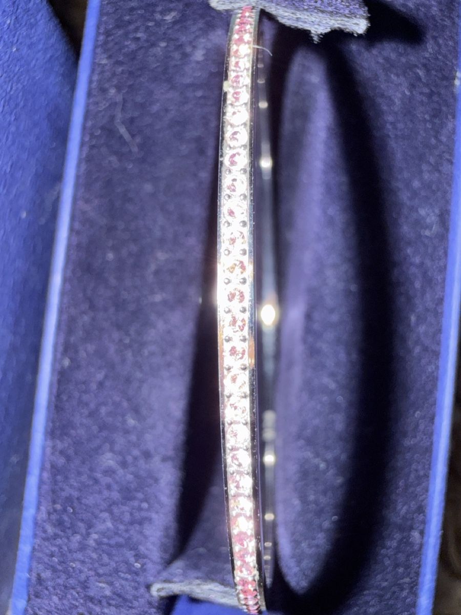 Swarovski Armbänder & -reifen: Swarovski gold-and-pink bangle – Neu (gemäss Beschreibung) aus Hirzel von DeborahO 1