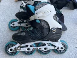 K2 Alexis Pro 84 W Damen Rollerblades Gr. 38 inkl. Schoner