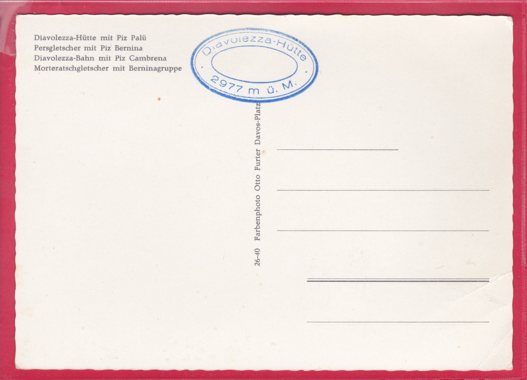Cartoline postali: DIAVOLEZZA, 4-BILD – Usato da Oberrieden venduto da Gebirgsstelze 1