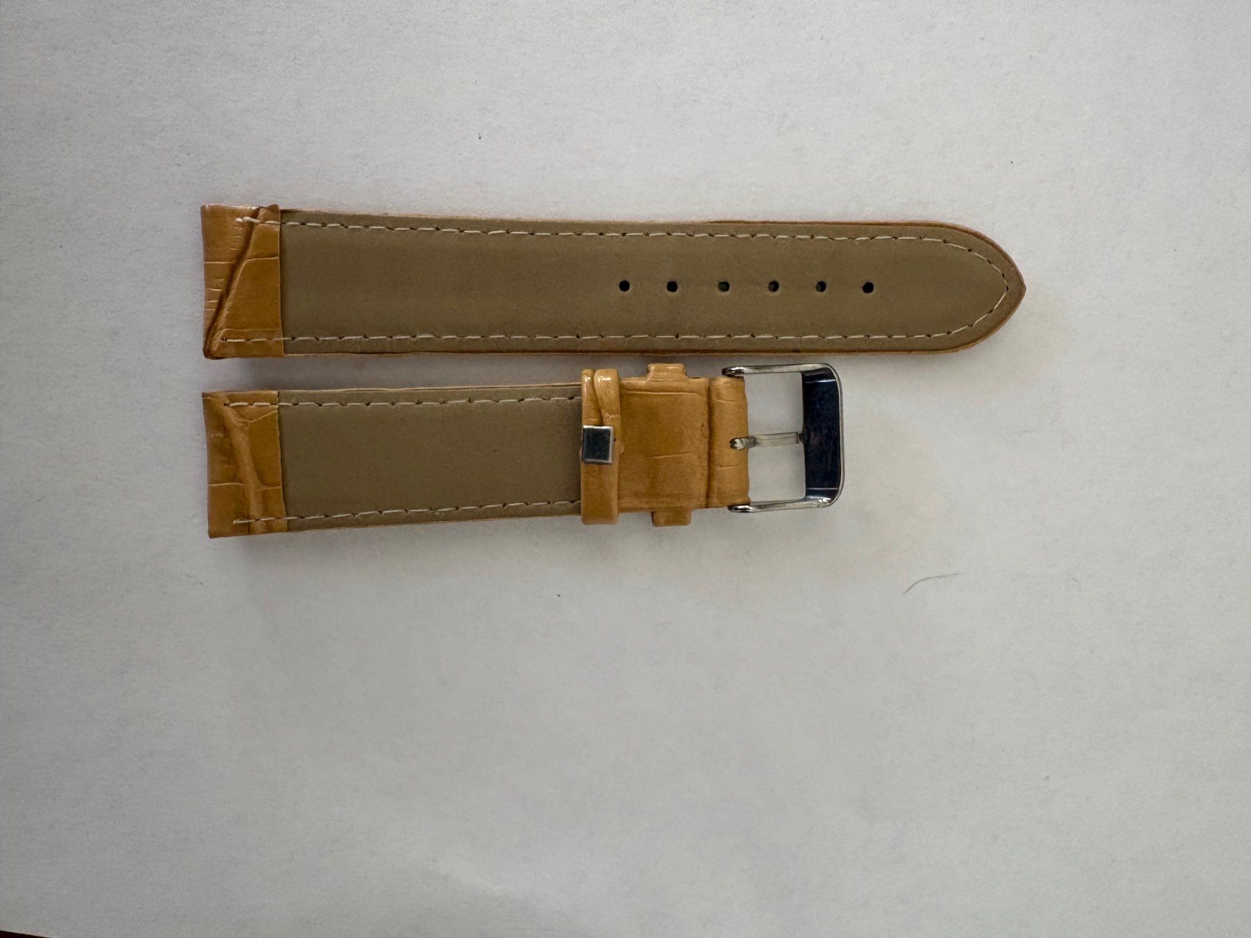 Bracciali & Braccialetti: Leder uhrarmband 20mm – Nuovo (secondo la descrizione) da Winterthur venduto da UncleMikha-el 2