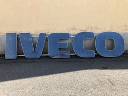Iveco werbung garage deko leucht reklame