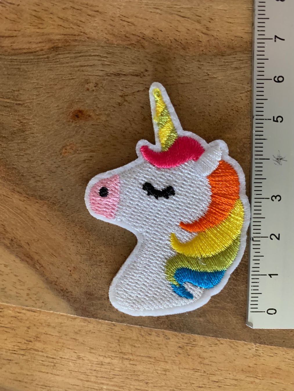 Patches: 3x  Aufnäher   Patch zum Aufbügeln  Einhorn – Neu und originalverpackt aus Geneve von vane267 1