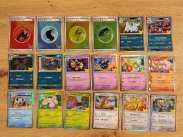 Pokémon 30 ans: lot de 18 cartes holo FR dès 1.-