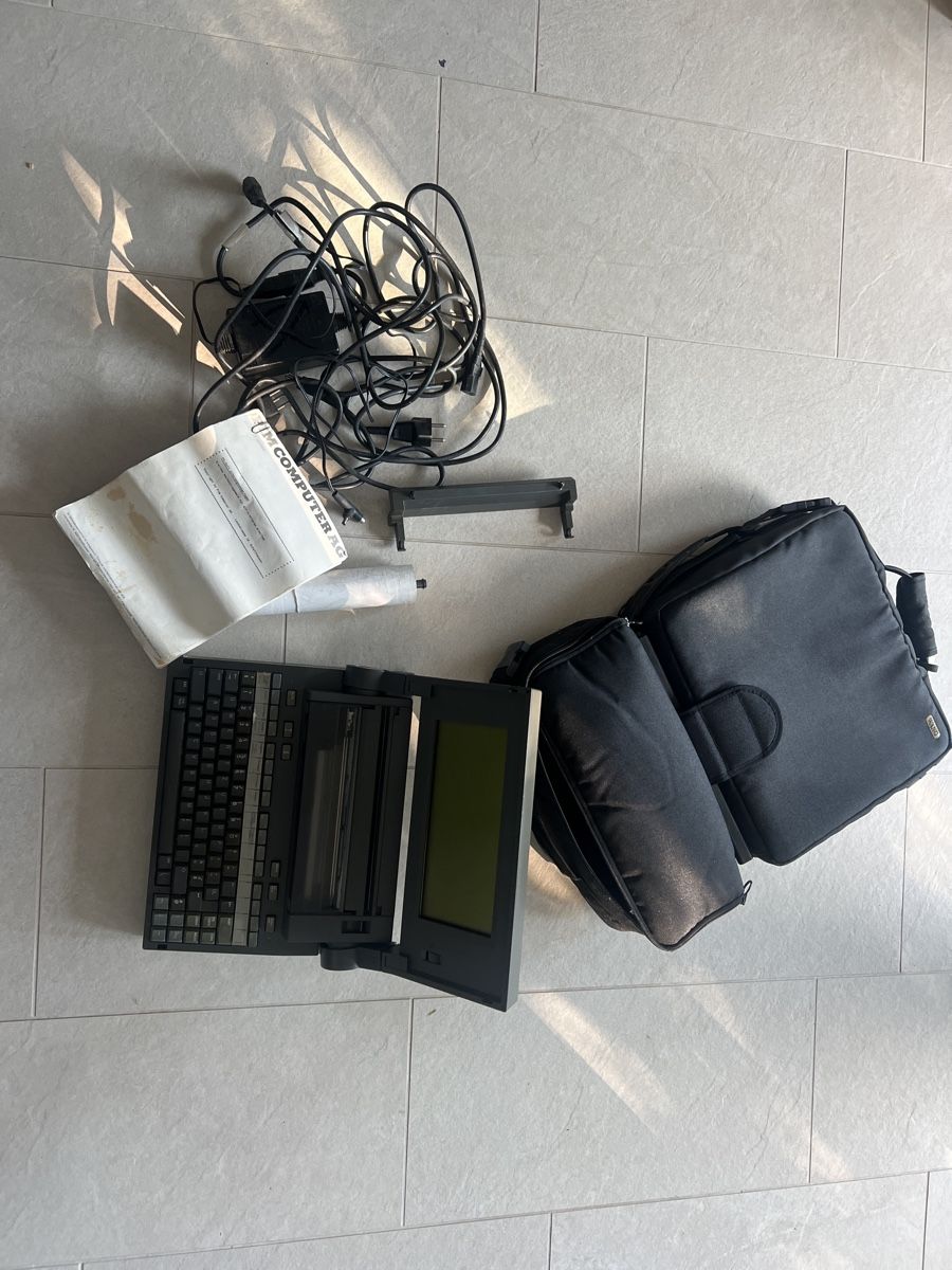 Notebook: Antiker Wang Laptop mit integriertem Drucker – Usato da Zollikofen venduto da mat_7ptc 3