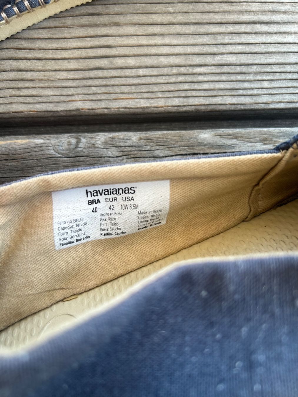 Havaianas Scarpe da uomo: havainas 42 – Usato da Delémont venduto da nounvince 1