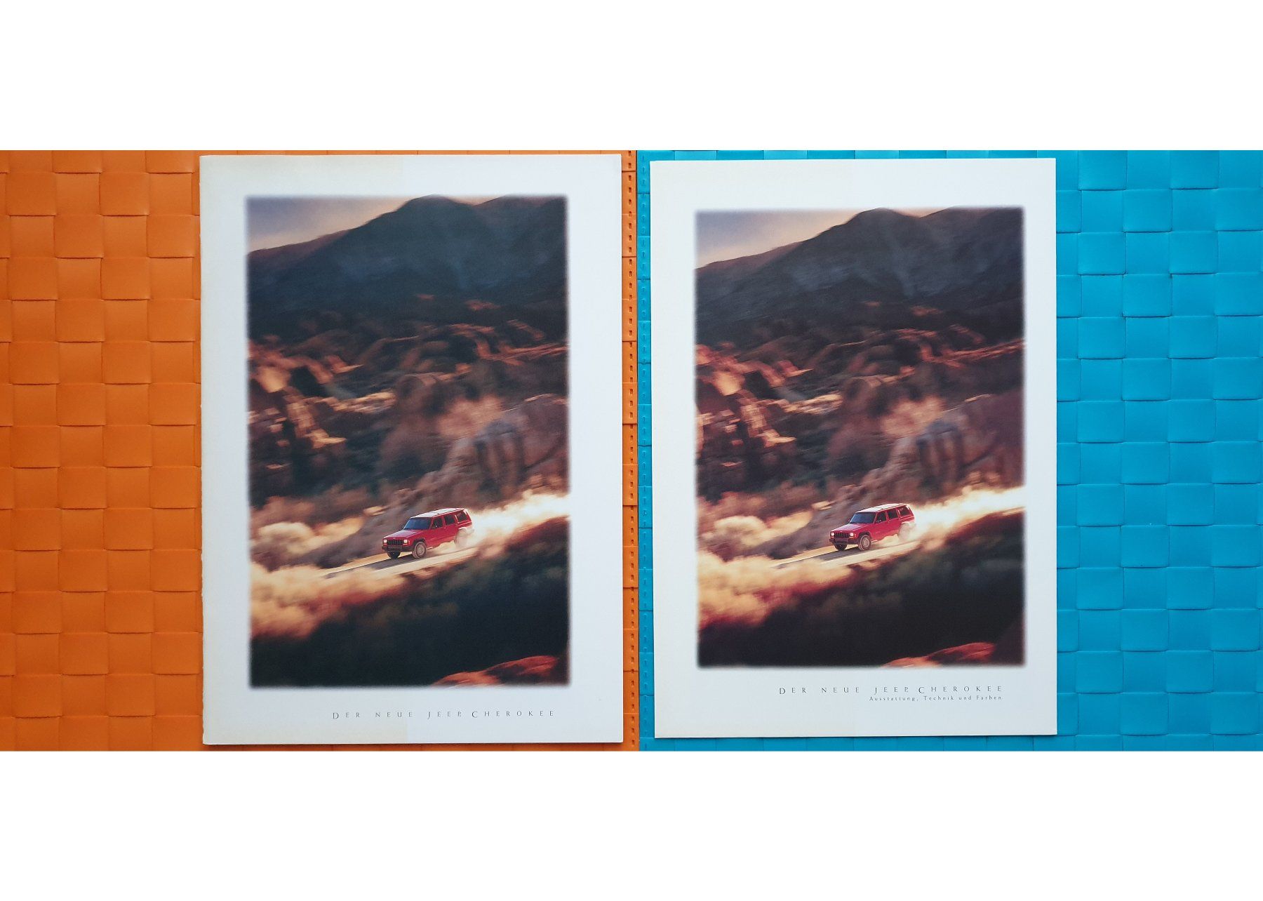 Riviste & Magazine: JEEP CHEROKEE 1997 - Prospekt / Technische Daten – Nuovo (secondo la descrizione) da Viganello venduto da CARLiteratur 1