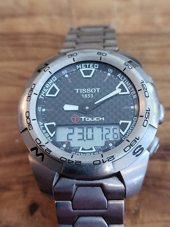 Tissot Orologi: Tissot T Touch Titanium Uhr – Usato da Oberglatt ZH venduto da watchkurt