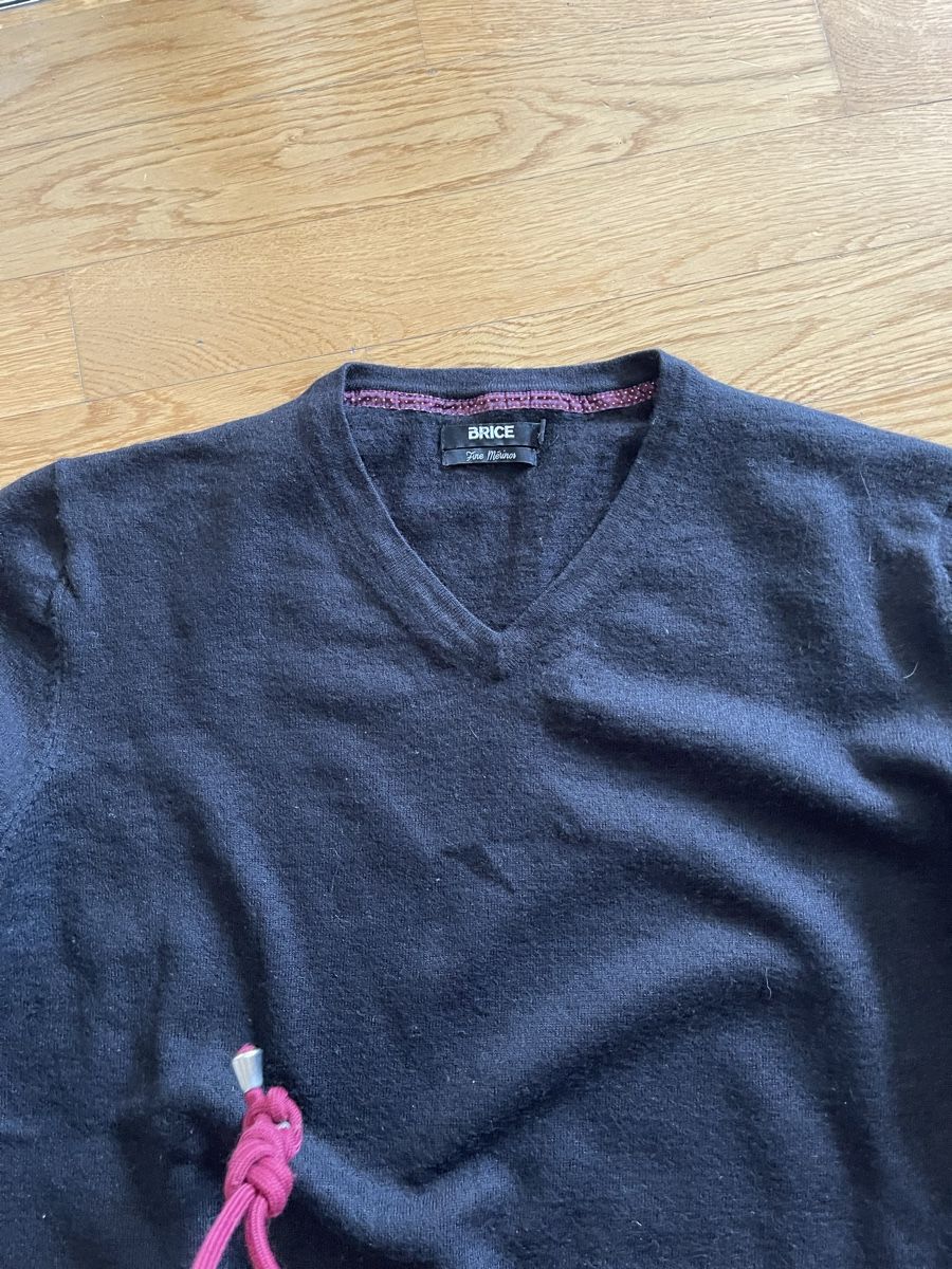 Maglioni & Felpe: Pullover BRICE Merino Pullover schwarz Herren Winter – Usato da Rüschlikon venduto da leo_mwz2 6