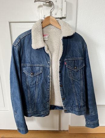 Veste en jean Levi's doublée sherpa