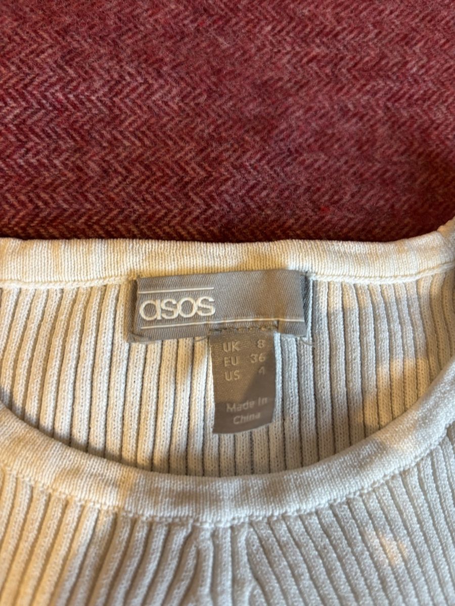 Asos Top: top blanc Asos, taille 36 – Nuovo (secondo la descrizione) da Tavannes venduto da callie.mcli 2