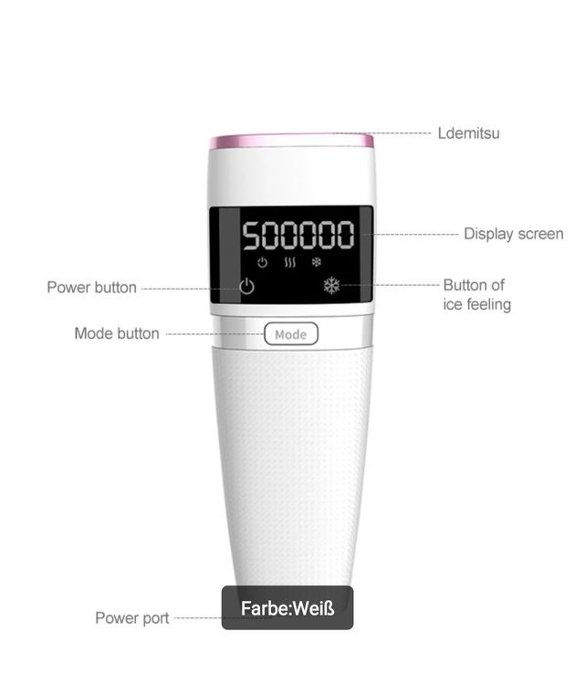 IPL Laser Dauerhafte Haarentfernung Kaufen auf Ricardo