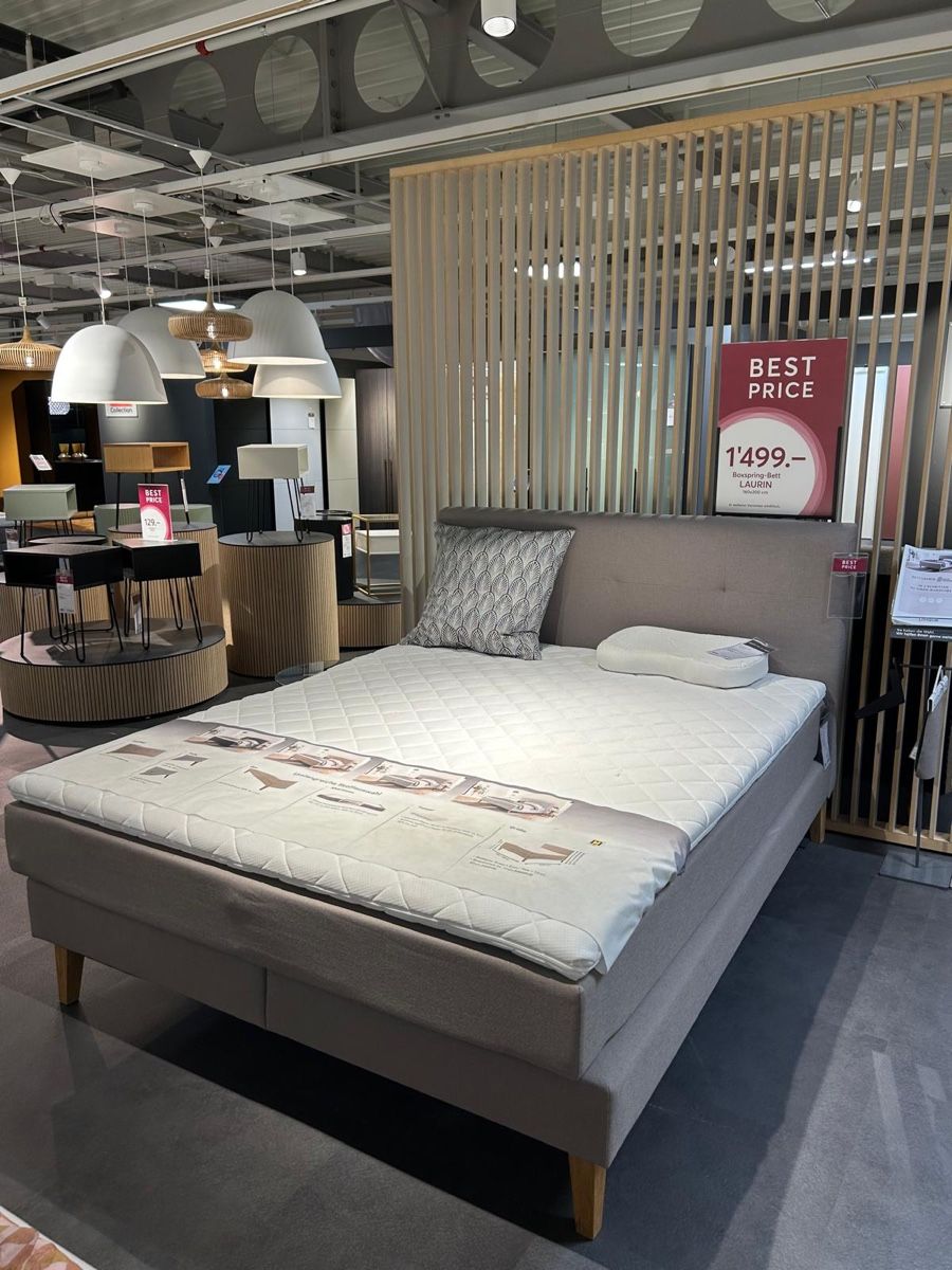 Livique Letti: Boxspringbett Laurin von Livique – Usato da Jegenstorf venduto da nis_mnd2 2