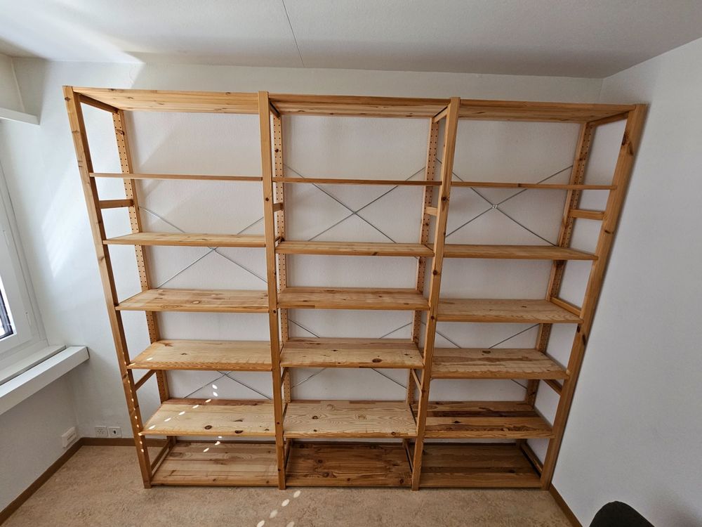 IKEA IVAR 3er Holzregal 226 x 30 x 240 Kaufen auf Ricardo
