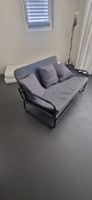 Neuwertiges Bettsofa schwarz