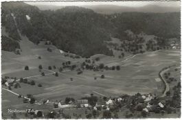 AK Neubrunn ZH mit Stempel Neubrunn 1.11.1950