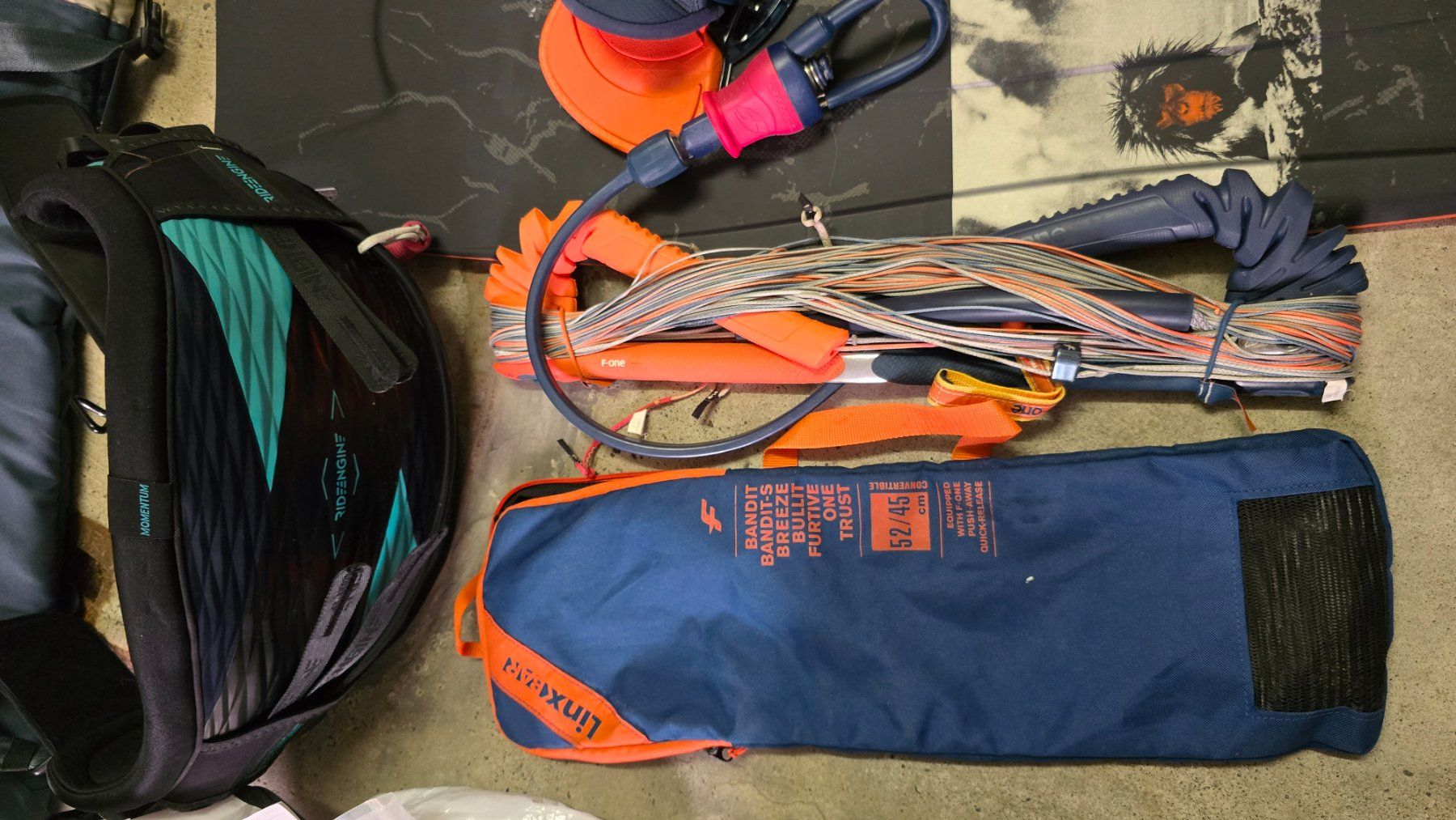 Kite: F-One Kitesurf gebraucht Set – Gebraucht aus Niedermuhlern von CarFolTec 4