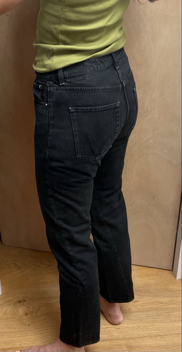 Totême Jeans: Totême straight black jeans 28/32 – Usato da Yverdon-les-Bains venduto da pen_bbz8 7