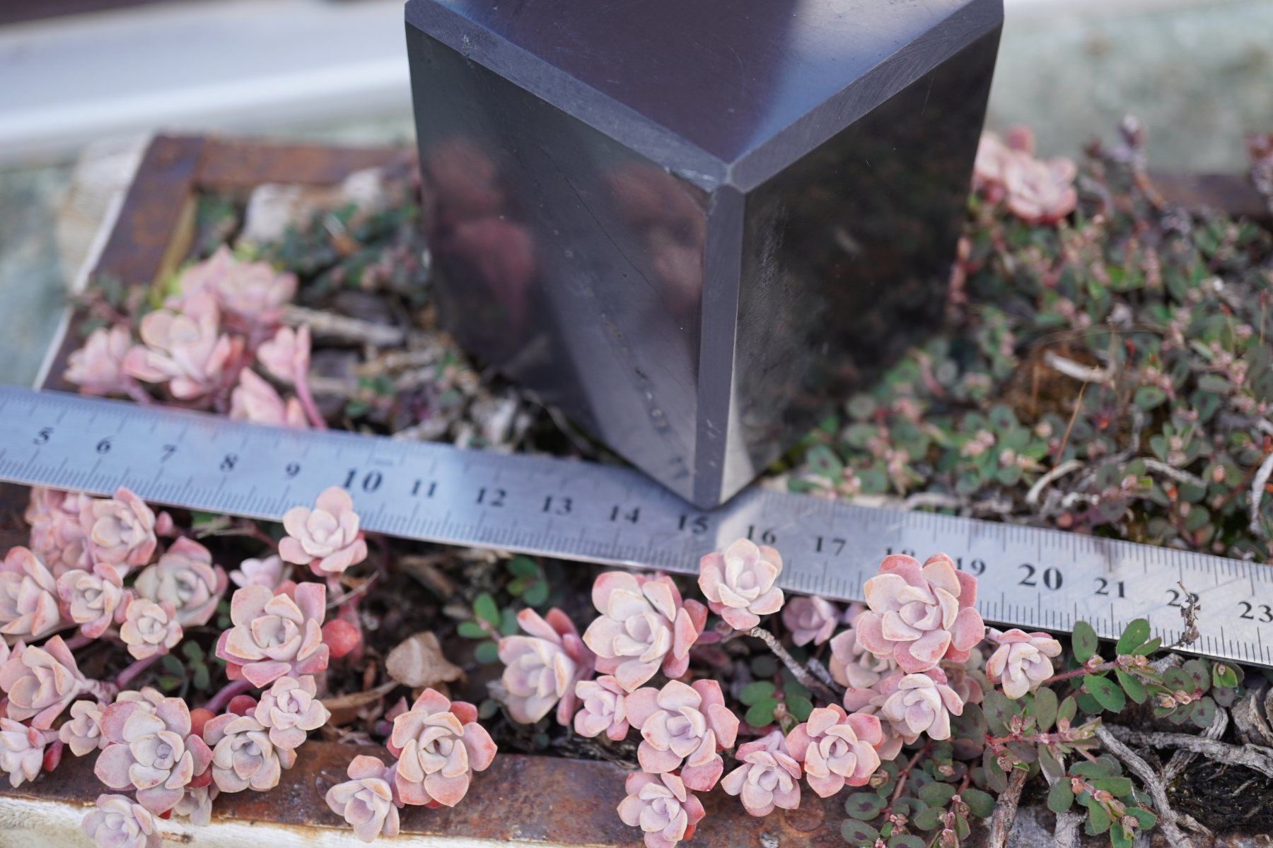 Minerali & Pietre curative: Schungit / Shungit  Würfel 6cm  L – Nuovo e nell'imballaggio originale da Eschenbach SG venduto da topstone 3