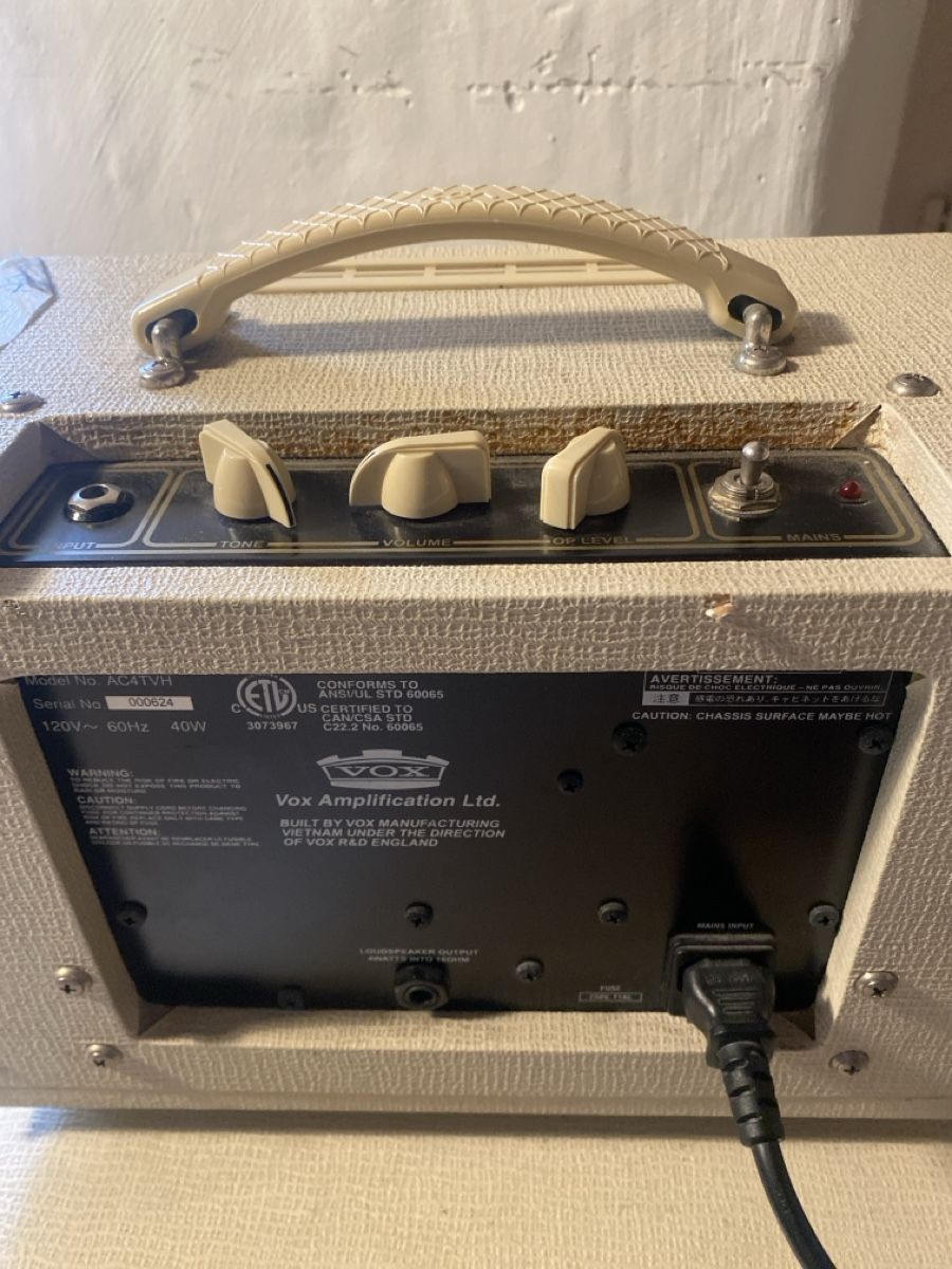 Vox Amplificateurs: VOX Amp AC4TVH Head and Cabin – D'occasion à Lenzburg par Paulmikey 3