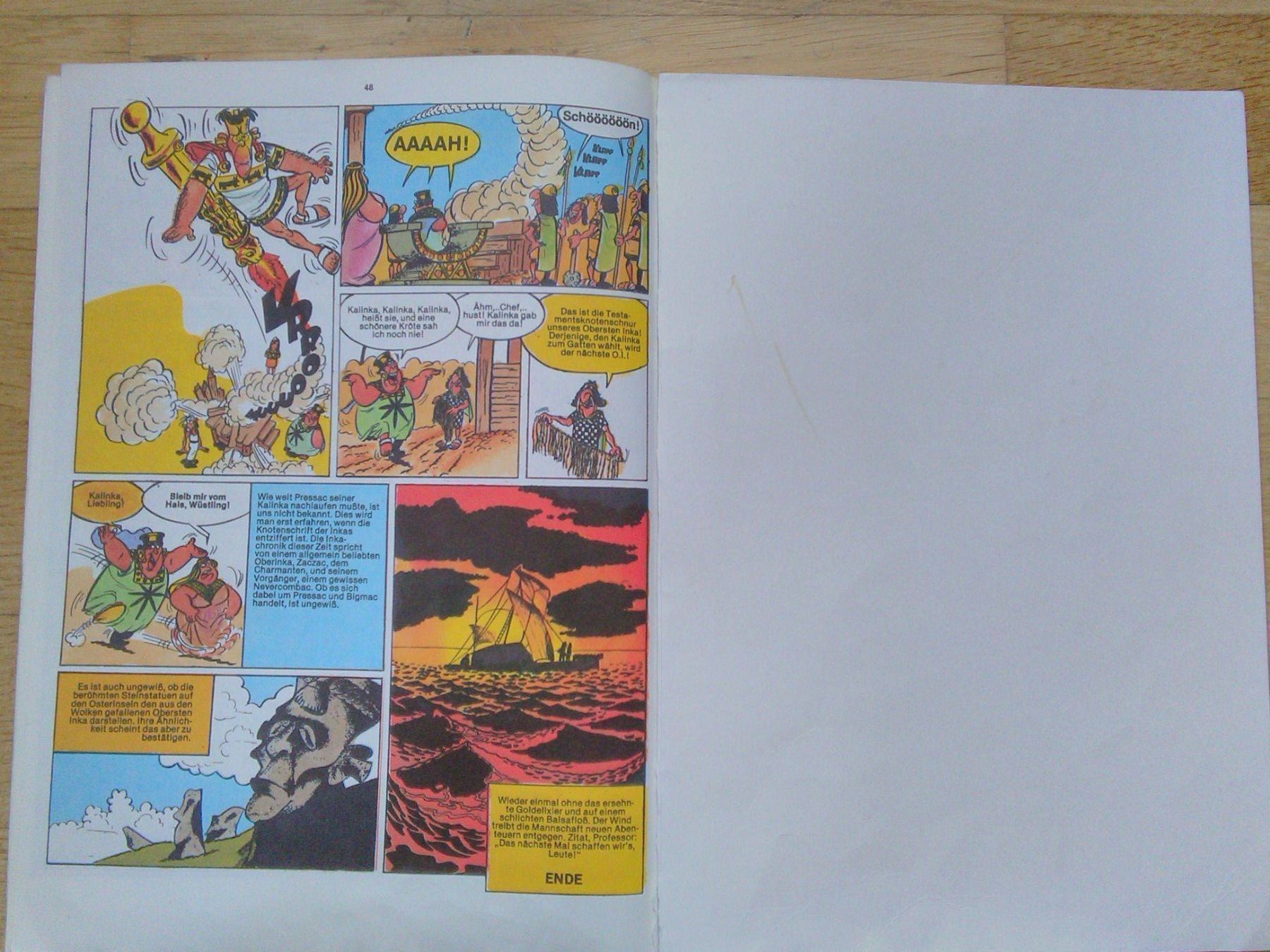 Fumetti: Gallenstein (III) - Der oberste Inka – Usato da St.Galllen venduto da elkaphone 5