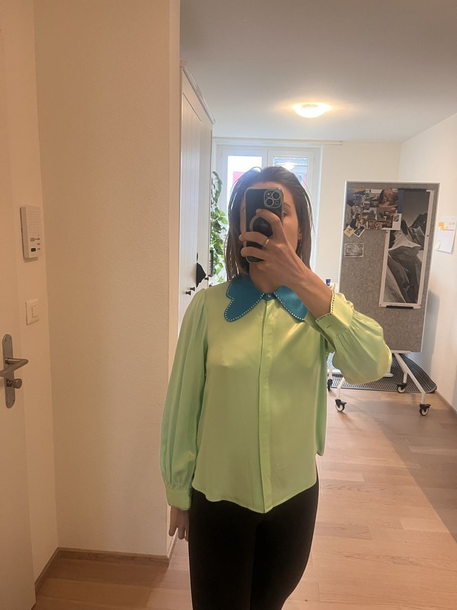 Camicette: Silk shirt – Nuovo (secondo la descrizione) da Zürich venduto da AlineCr