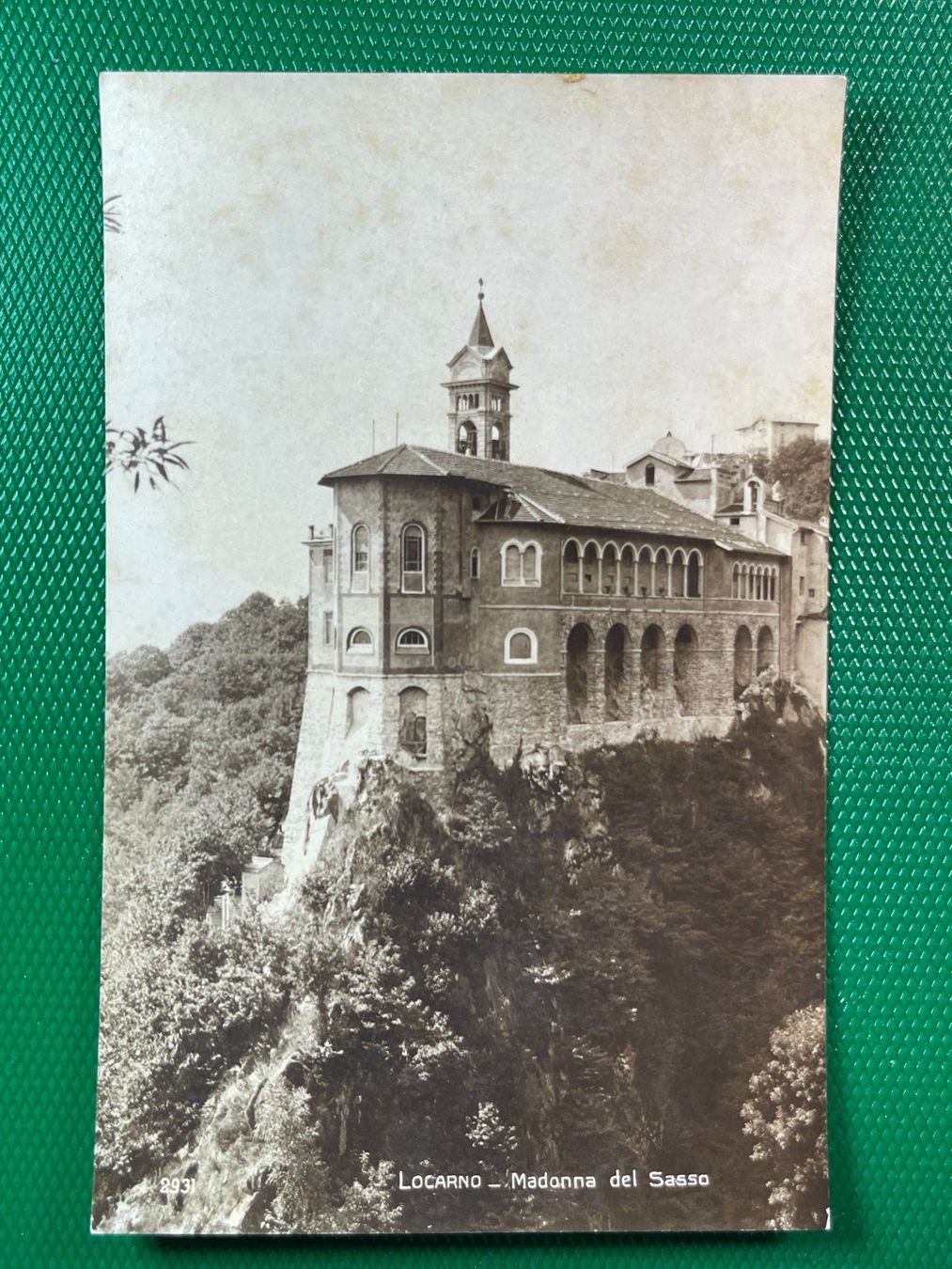 Ansichtskarten: Locarno - Madonna del Sasso – Gebraucht aus Steg VS von _vinci_