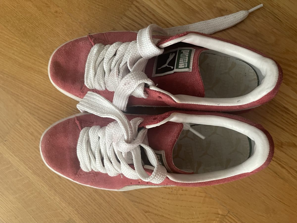 Puma Scarpe da uomo: Puma Suede Sneaker Gr. 37 dunkle Rosa Wildleder – Usato da Rüschlikon venduto da leo_mwz2 8